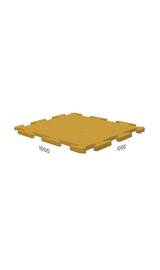 Rubblex Active Puzzle 1000x1000x15 мм, Размер плитки: 1000x1000x15 мм, Цвет плитки: Желтый