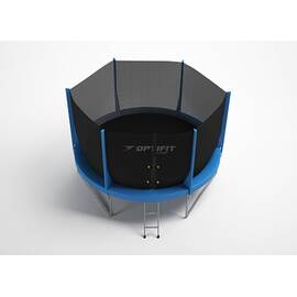 Батут OPTIFIT JUMP 12ft 3,66 м синий, Цвет батута: Синий