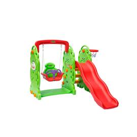 Детская горка Perfetto Sport + качели Обезьянка PS-032