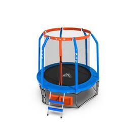 Батут DFC JUMP BASKET 6FT-JBSK-B с внутренней сеткой и лестницей (183 cм)