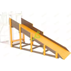 Модуль для зимней деревянной горки IgraGrad Snow Fox для Спорт, скат 4 м