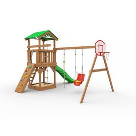 Детская игровая площадка Кузнечик с закрытым креслом