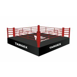 Ринг боксерский TARGEX на помосте высотой 1 м, размер 6х6