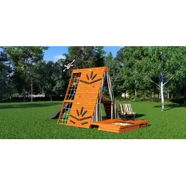 Спортивный домик Савушка База-4 с креслом