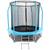 Батут Domsen Fitness Gravity MAX 12FT (Blue), Цвет батута: Синий