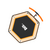 Батут UNIX line FITNESS Orange (130 cm), Цвет: ОранжевыйБатут UNIX line FITNESS Orange (130 cm), Цвет: Оранжевый[image_num]