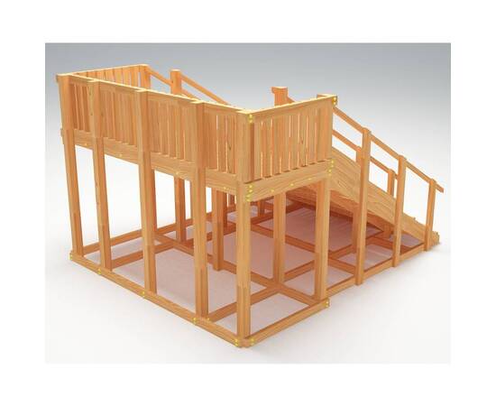 Зимняя деревянная игровая горка Савушка "Зима wood" - 4, Покрытие: Без покрытияЗимняя деревянная игровая горка Савушка "Зима wood" - 4, Покрытие: Без покрытия[image_num]
