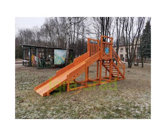 Зимняя горка IgraGrad SnowFox Start (без покрытия), скат 4 м, Покрытие: Без покрытияЗимняя горка IgraGrad SnowFox Start (без покрытия), скат 4 м, Покрытие: Без покрытия[image_num]