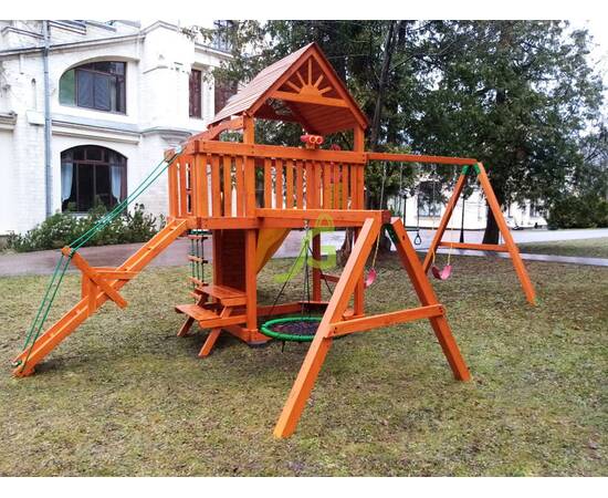 Детская площадка IgraGrad Шато 3 (Пиратский дом) (Дерево)Детская площадка IgraGrad Шато 3 (Пиратский дом) (Дерево)[image_num]