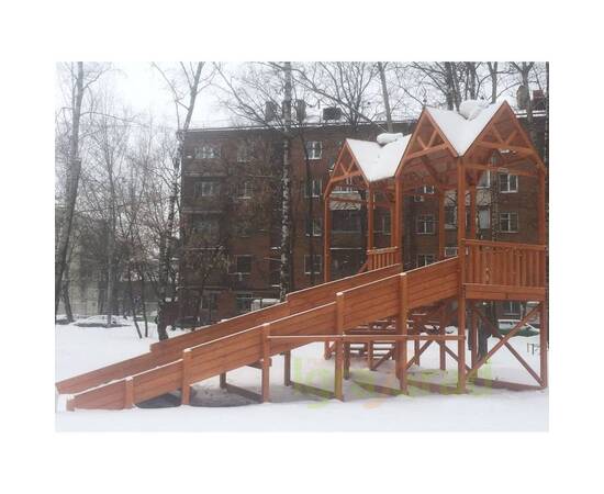 Зимняя горка IgraGrad Snow Fox Макси, скат 10 мЗимняя горка IgraGrad Snow Fox Макси, скат 10 м[image_num]