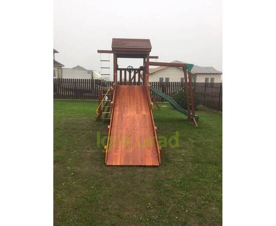 Модуль для зимней деревянной горки IgraGrad Snow Fox для Спорт, скат 4 мМодуль для зимней деревянной горки IgraGrad Snow Fox для Спорт, скат 4 м[image_num]