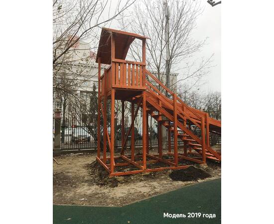 Зимняя горка "IgraGrad Snow Fox (Домик)", скат 10 м, без окраски, Покрытие: Без покрытияЗимняя горка "IgraGrad Snow Fox (Домик)", скат 10 м, без окраски, Покрытие: Без покрытия[image_num]