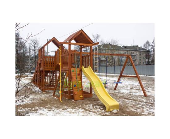 Детская деревянная зимняя горка "IgraGrad Snow Fox 5,9 м + "Панда Фани Gride"Детская деревянная зимняя горка "IgraGrad Snow Fox 5,9 м + "Панда Фани Gride"[image_num]