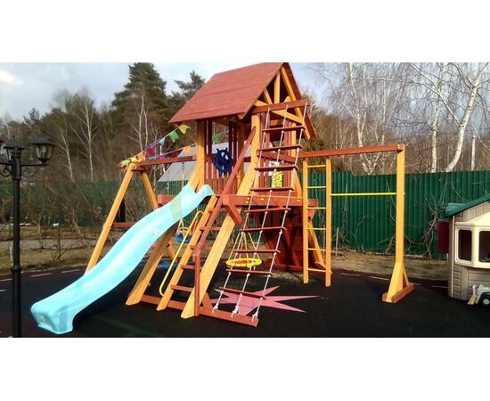 Детская деревянная игровая площадка Савушка Люкс 6Детская деревянная игровая площадка Савушка Люкс 6[image_num]