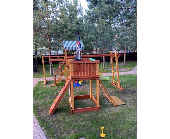 Детская деревянная игровая площадка Савушка 4 Cезона 8Детская деревянная игровая площадка Савушка 4 Cезона 8[image_num]