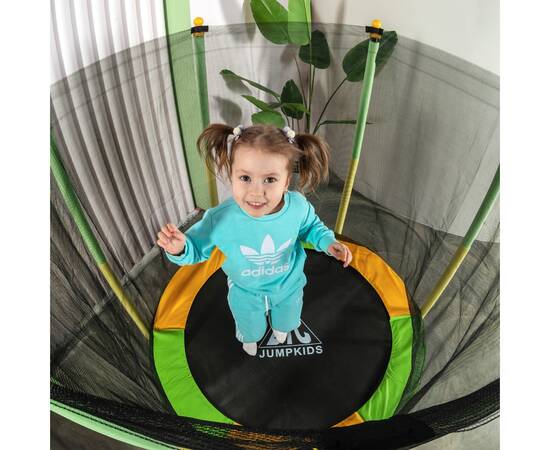 Батут DFC JUMP KIDS 55" 55INCH-JD-GY, Цвет батута: Зелено-желтыйБатут DFC JUMP KIDS 55" 55INCH-JD-GY, Цвет батута: Зелено-желтый[image_num]