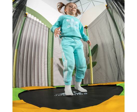 Батут DFC JUMP KIDS 55" 55INCH-JD-GY, Цвет батута: Зелено-желтыйБатут DFC JUMP KIDS 55" 55INCH-JD-GY, Цвет батута: Зелено-желтый[image_num]