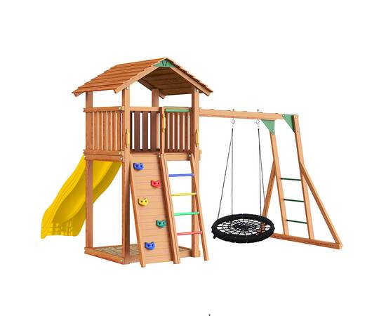 Детская игровая площадка Jungle Gym JC7 "Нимба"Детская игровая площадка Jungle Gym JC7 "Нимба"[image_num]