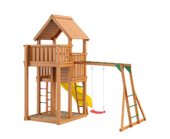 Детская игровая площадка Jungle Gym JP5 "Кудеби"Детская игровая площадка Jungle Gym JP5 "Кудеби"[image_num]