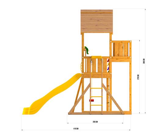Детская игровая площадка Jungle Gym JP5 "Кудеби"Детская игровая площадка Jungle Gym JP5 "Кудеби"[image_num]