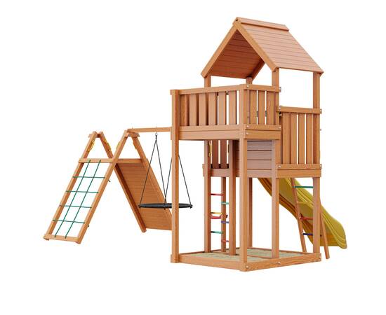 Детская игровая площадка Jungle Gym JP12 "Милос"Детская игровая площадка Jungle Gym JP12 "Милос"[image_num]