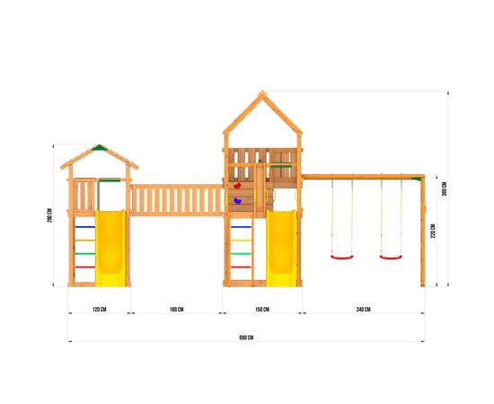 Детская игровая площадка Jungle Gym JВ4 "Кайлас"Детская игровая площадка Jungle Gym JВ4 "Кайлас"[image_num]