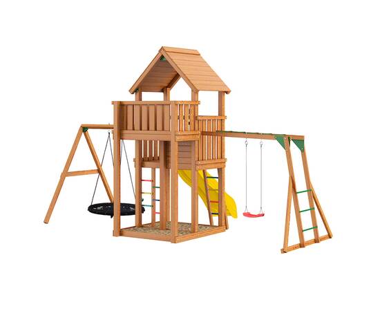 Детская игровая площадка Jungle Gym JP8 "Эльбрус"Детская игровая площадка Jungle Gym JP8 "Эльбрус"[image_num]
