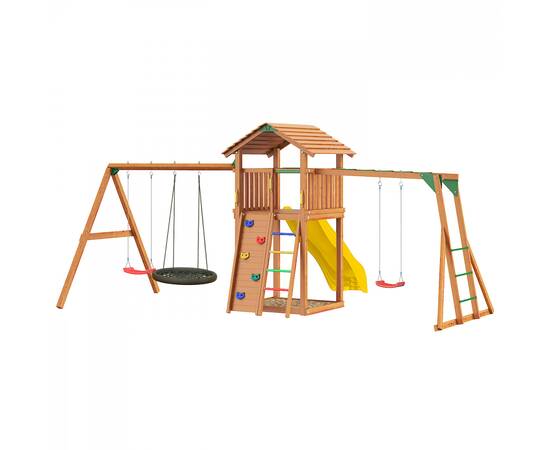 Детская игровая площадка Jungle Gym JC4 "Пилатус"Детская игровая площадка Jungle Gym JC4 "Пилатус"[image_num]