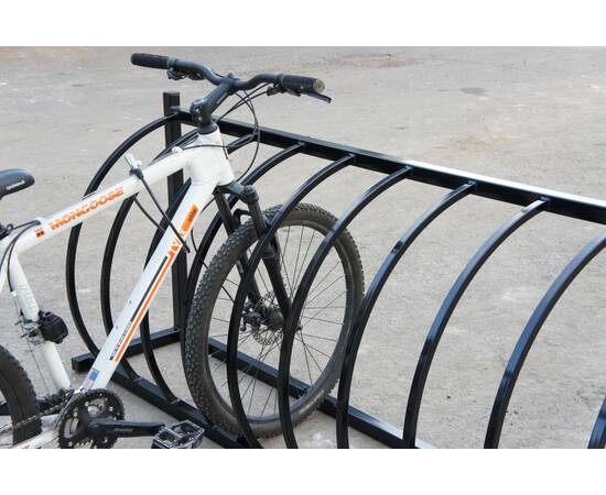 Велопарковка VP5 (нержавеющая сталь), Материал: Сталь нержавеющая, Число веломест: 6 местВелопарковка VP5 (нержавеющая сталь), Материал: Сталь нержавеющая, Число веломест: 6 мест[image_num]