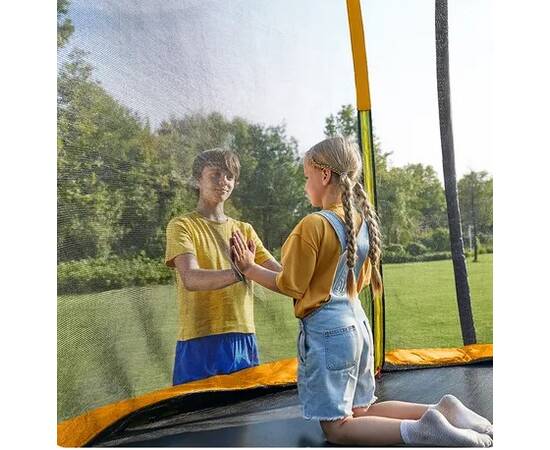 Батут с защитной сеткой "PERFETTO SPORT PREMIUM MOVING 6" диаметр 1,8 м зелёныйБатут с защитной сеткой "PERFETTO SPORT PREMIUM MOVING 6" диаметр 1,8 м зелёный[image_num]