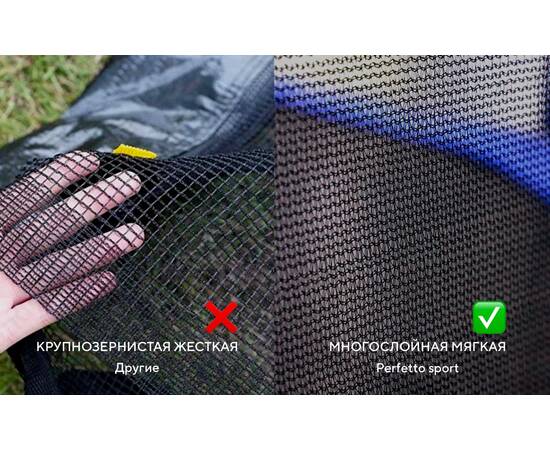 Батут с защитной сеткой "PERFETTO SPORT ACTIVITY 12" диаметр 3,7 м зелёный, Цвет: ЗеленыйБатут с защитной сеткой "PERFETTO SPORT ACTIVITY 12" диаметр 3,7 м зелёный, Цвет: Зеленый[image_num]