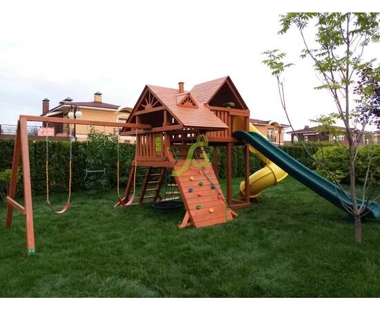 Детская площадка IgraGrad Крепость Фани Deluxe 3Детская площадка IgraGrad Крепость Фани Deluxe 3[image_num]