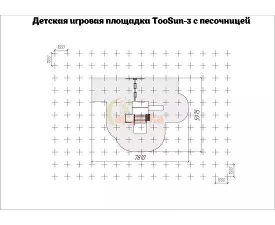 Детская площадка Савушка TooSun (Тусун) 3 с песочницейДетская площадка Савушка TooSun (Тусун) 3 с песочницей[image_num]