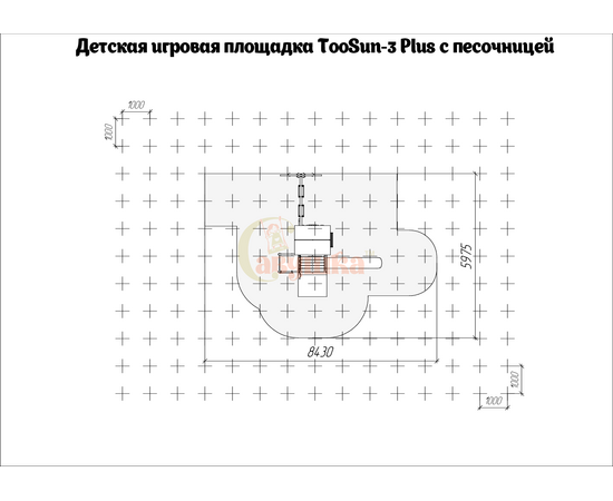 Детская площадка Савушка TooSun (Тусун) 3 Plus с песочницейДетская площадка Савушка TooSun (Тусун) 3 Plus с песочницей[image_num]