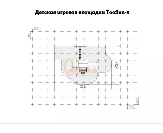 Детская площадка Савушка TooSun (Тусун) 5Детская площадка Савушка TooSun (Тусун) 5[image_num]