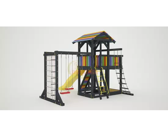 Детская площадка Савушка 3 (BLACK)Детская площадка Савушка 3 (BLACK)[image_num]