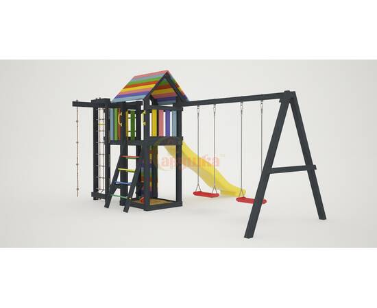 Детская площадка Савушка 6 (BLACK)Детская площадка Савушка 6 (BLACK)[image_num]