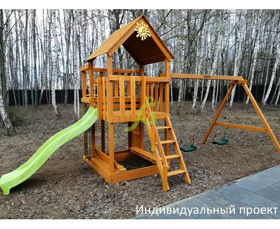 Детская площадка IgraGrad Крафт Pro 6Детская площадка IgraGrad Крафт Pro 6[image_num]