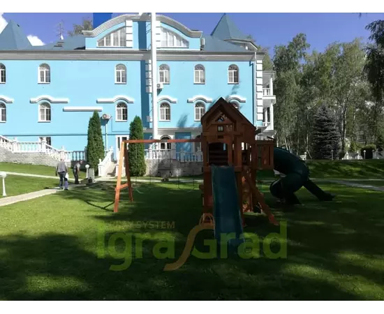 Детская площадка IgraGrad Великан 4 (Макси)Детская площадка IgraGrad Великан 4 (Макси)[image_num]