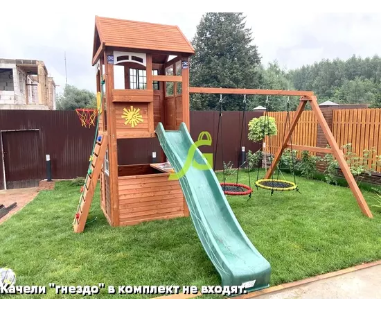 Детская площадка IgraGrad Клубный домик LuxeДетская площадка IgraGrad Клубный домик Luxe[image_num]