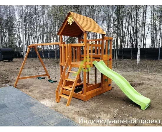 Детская площадка IgraGrad Крафт Pro 6Детская площадка IgraGrad Крафт Pro 6[image_num]