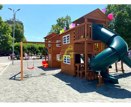 Детская площадка IgraGrad Домик 7Детская площадка IgraGrad Домик 7[image_num]