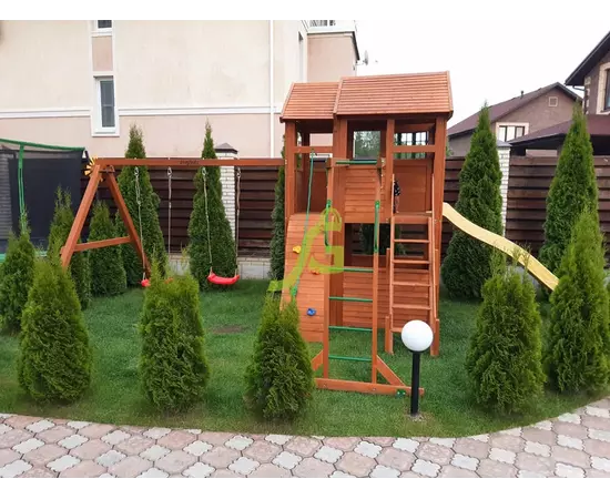 Детская площадка IgraGrad Клубный домик 2 с рукоходомДетская площадка IgraGrad Клубный домик 2 с рукоходом[image_num]