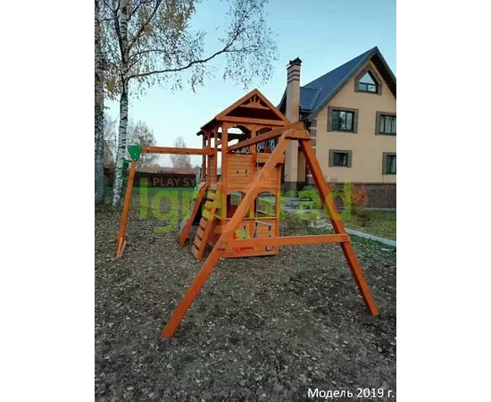 Детская площадка IgraGrad Клубный домик 2 с рукоходомДетская площадка IgraGrad Клубный домик 2 с рукоходом[image_num]