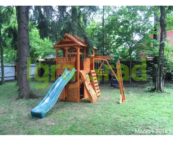 Детская площадка IgraGrad Клубный домик 2 с рукоходомДетская площадка IgraGrad Клубный домик 2 с рукоходом[image_num]