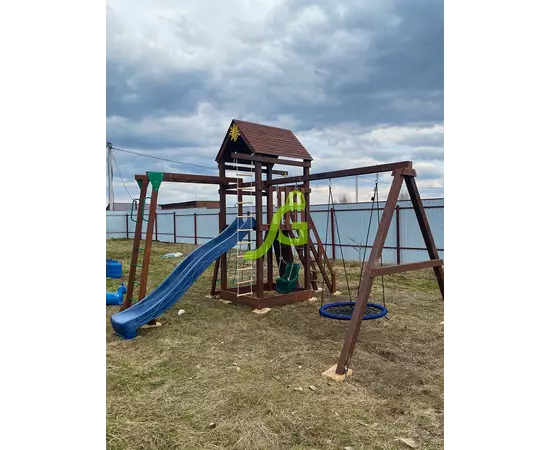 Детская площадка IgraGrad Панда Фани Gride с рукоходомДетская площадка IgraGrad Панда Фани Gride с рукоходом[image_num]