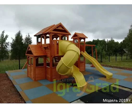 Детская площадка IgraGrad Клубный домик Макси с трубойДетская площадка IgraGrad Клубный домик Макси с трубой[image_num]