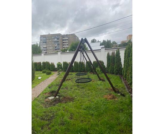 Качели двойные, каркас под двойное "гнездо" K89GG-000Качели двойные, каркас под двойное "гнездо" K89GG-000[image_num]